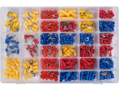 YATO - ZESTAW ZŁĄCZY ELEKTRYCZNYCH 600 SZT - YT-068913