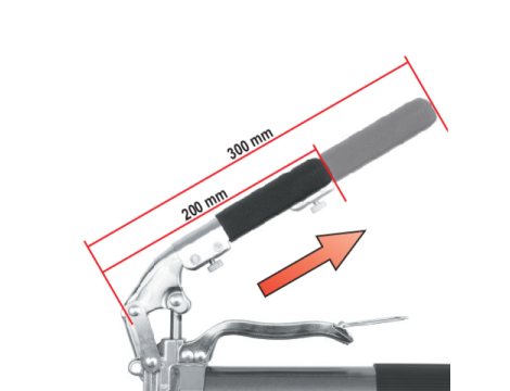 YATO - SMAROWNICA RĘCZNA WZMOCNIONA 0,5L - YT-0704 - 2