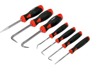 YATO - ZESTAW HACZYKÓW Z RĘKOJEŚCIĄ 7 CZ. - YT-08425 - image 2