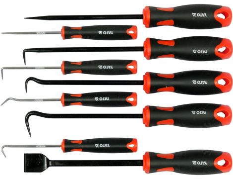 YATO - ZESTAW HACZYKÓW Z RĘKOJEŚCIĄ 9 CZ. - YT-08426