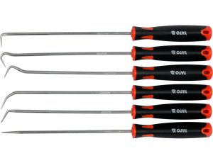 YATO - ZESTAW HAKÓW DŁUGICH Z RĘKOJEŚCIĄ 6 CZ - YT-08428