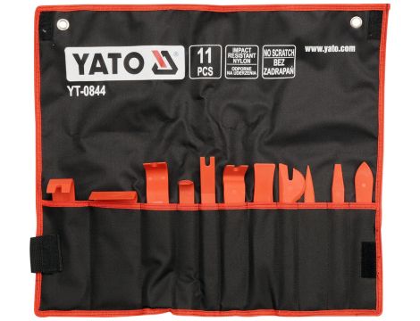 YATO - ZESTAW ŚCIĄGACZY DO TAPICERKI 11 CZ. - YT-0844