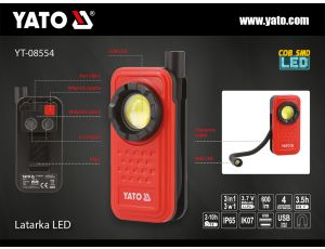 YATO - LATARKA ROBOCZA 600LM 3W1 - YT-08554 - image 2