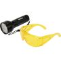 YATO - ZESTAW LATARKA UV 51 LED I OKULARY - YT-08581 - 2