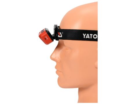 YATO - LATARKA CZOŁOWA 480LM AKU, CZUJNIK RUCHU - YT-08592 - 4