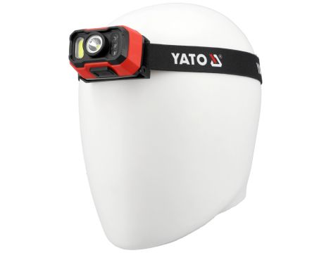 YATO - LATARKA CZOŁOWA 1000LM AKU,CZUJNIK RUCHU - YT-085942 - 2