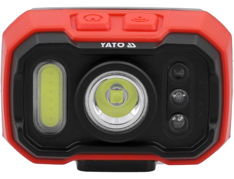 YATO - LATARKA CZOŁOWA 1000LM AKU,CZUJNIK RUCHU - YT-085942 - 3