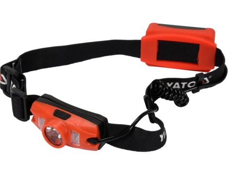 YATO - LATARKA CZOŁOWA 500LM 3XAAA - YT-08595