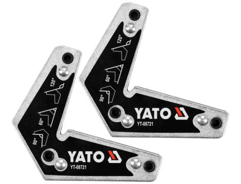 YATO - MAGNETYCZNE UCHWYTY SPAWALNICZE ZESTAW 2 - YT-08721