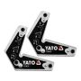 YATO - MAGNETYCZNE UCHWYTY SPAWALNICZE ZESTAW 2 - YT-08721 - 2