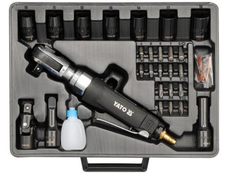 YATO - GRZECHOTKA PNEUMAT.1/2''+ AKCESORIA 30SZ - YT-0982