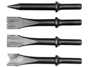 YATO - ZESTAW 4 DŁUT DLA MŁOTKA PNEUMATYCZNEGO - YT-09901