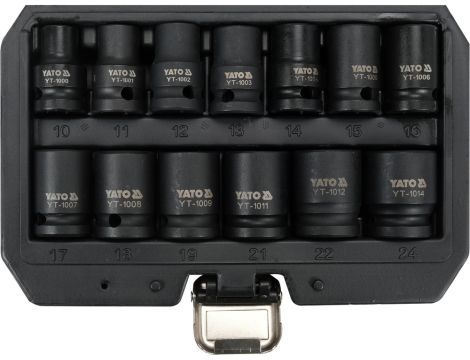 YATO - ZESTAW NASADEK UDAROWYCH 1/2" - YT-10251