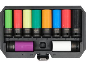 YATO - ZESTAW NASADEK UDAR DO FELG ALU 1/2