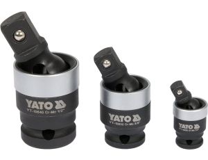 YATO - ZESTAW PRZEGUBÓW UDAR  1/4