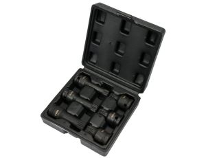 YATO - ZESTAW UDAROWYCH KLUCZY TRZP.SPLINE 1/2