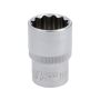YATO - NASADKA 19MM 1/2"  12-KĄT. CV  KRÓTKA - YT-1281 - 2