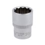 YATO - NASADKA 20MM 1/2"  12-KĄT. CV  KRÓTKA - YT-1282 - 2