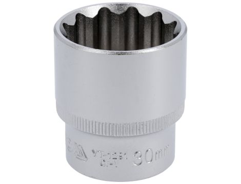 YATO - NASADKA 30MM 1/2"  12-KĄT. CV  KRÓTKA - YT-1291