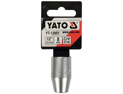 YATO - ADAPTER DO BITÓW 1/2" *8MM - YT-12951 - 2