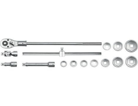 YATO - ZESTAW NARZĘDZIOWY 3/4" 15CZ. - YT-1334