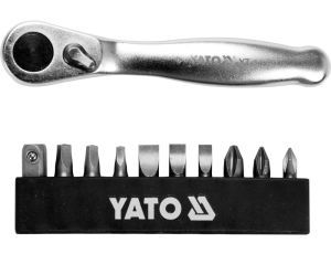 YATO - ZESTAW BITÓW Z GRZECHOTKĄ 1/4 11SZT. - YT-14390