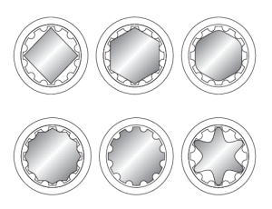 YATO - NASADKA SPLINE 1/2'' X 8MM X38MM - YT-1460 - image 2