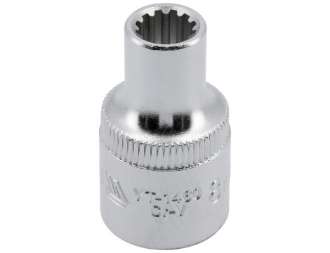 YATO - NASADKA SPLINE 1/2'' X 8MM X38MM - YT-1460