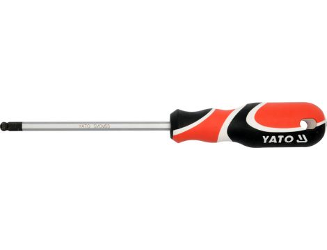 YATO - KLUCZ TRZPIEN RĘKOJEŚĆ HEX KULKA 10X150M - YT-1539