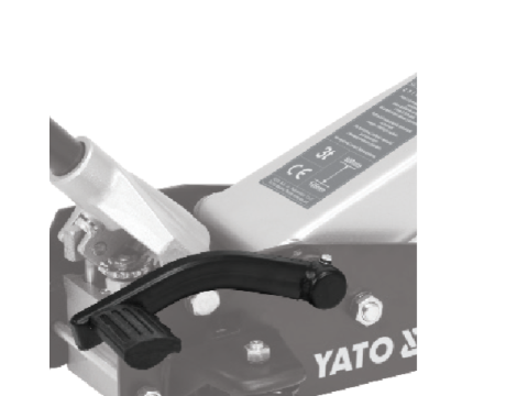 YATO - PODNOŚNIK SAMOCHODOWY Z DŹWIGNIĄ 3T - YT-17213 - 2