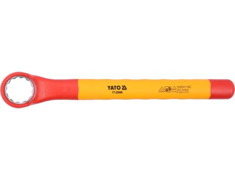 YATO - KLUCZ OCZKOWY ODGIĘTY IZOLOWANY 30MM VDE - YT-20998