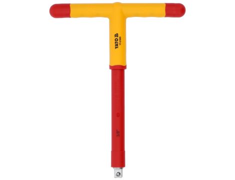YATO - IZOLO RĘKO TYPU T Z ZAB 3/8" 200MM VDE - YT-21095