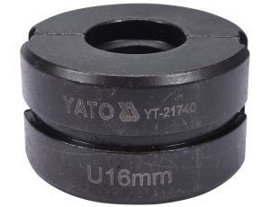 YATO - MATRYCE ZAPASOWE DO YT-21735 TYPU U 16MM - YT-21740