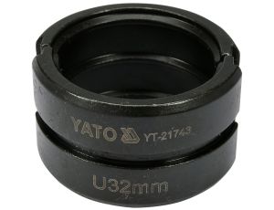 YATO - MATRYCE ZAPASOWE DO YT-21735 TYPU U 32MM - YT-21743