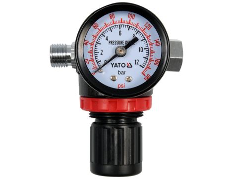 YATO - REDUKTOR Z MANOMETREM 1/4" - YT-2381