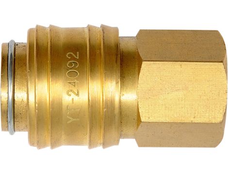 YATO - SZYBKOZAŁĄCZE MOSIĘŻNE, GWINT WEW G1/4" - YT-24092