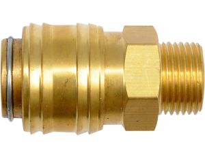 YATO - SZYBKOZAŁĄCZE MOSIĘŻNE, GWINT ZEW G3/8