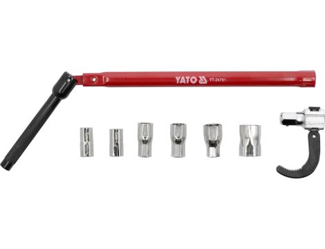 YATO - KLUCZ ŁAMANY DO INSTALACJI ARMATURY 8W1 - YT-24781