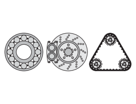 YATO - ŚCIĄGACZ TRÓJRAMIENNY 12cal - YT-2523 - 2