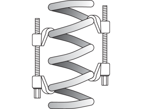 YATO - ŚCIĄGACZ DO SPRĘŻYN 82x355 2SZT. - YT-2547 - 2