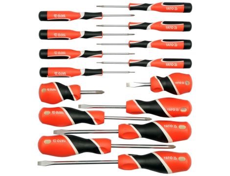 YATO - ZESTAW WKRĘTAKÓW 15CZ. - YT-25981