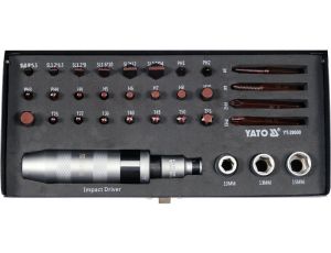 YATO - ZESTAW WKRĘTAK UDAROWY Z KOŃCÓWKA 32SZT. - YT-28000