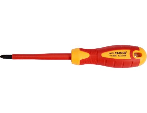 YATO - WKRĘTAK IZOLOWANY 1000V PZ2 X 100MM - YT-2826