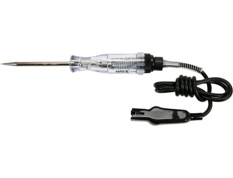 YATO - SAMOCH.PRÓBNIK NAPIĘCIA 6-12V KABEL 90CM - YT-2866