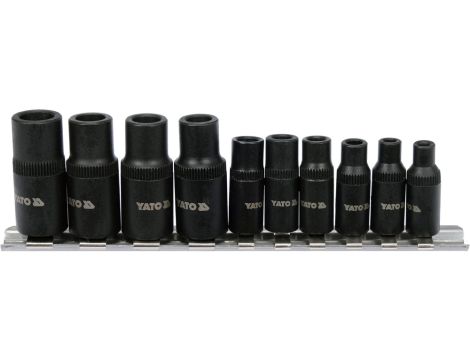 YATO - ZESTAW ADAPTERÓW DO GWINTOWNIKÓW - YT-29280