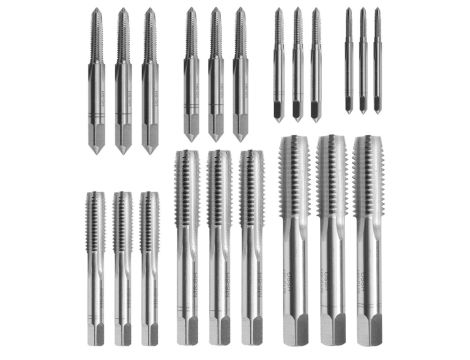 YATO - ZESTAW GWINTOWNIKÓW M3-M12, 21CZ. HSS M2 - YT-2976 - 2