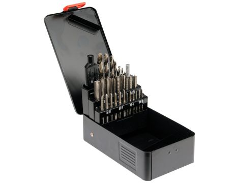 YATO - ZESTAW GWINTOWNIKÓW M3-M12, 29CZ. - YT-2977