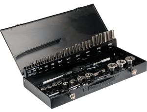 YATO - ZESTAW GWINTOWNIKÓW I NARZYNEK 56CZ. - YT-2979