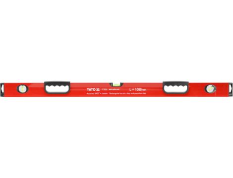 YATO - POZIOMNICA 1000MM 3-LIBELKI 2-UCHWYTY - YT-3024
