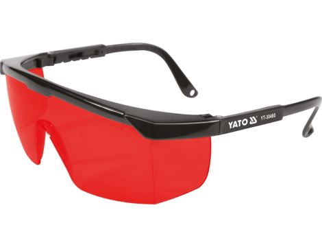 YATO - OKULARY CZERWONE DO PRACY Z LASEREM - YT-30460